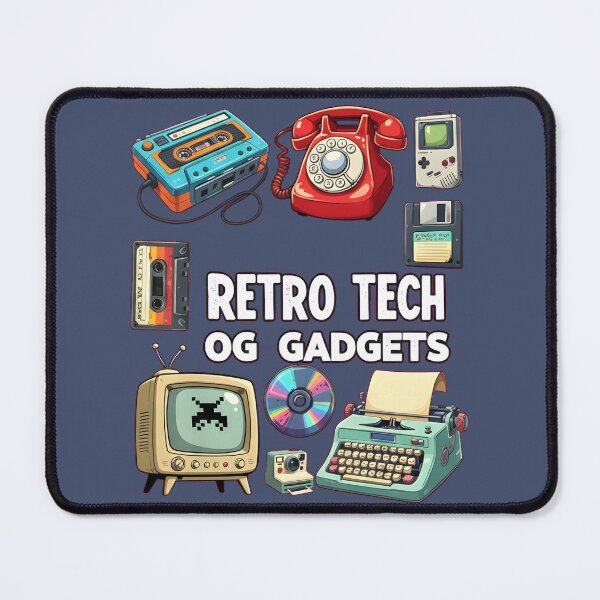 Item preview, Retro Tech OG Gadgets Vintage 80s 90s Nostalgia designed and sold by AbcDigs Studio.