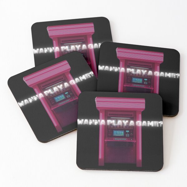 Item preview, Wanna play a game video vaporwave synthwave vintage t-shirt designed and sold by bialogartsy.