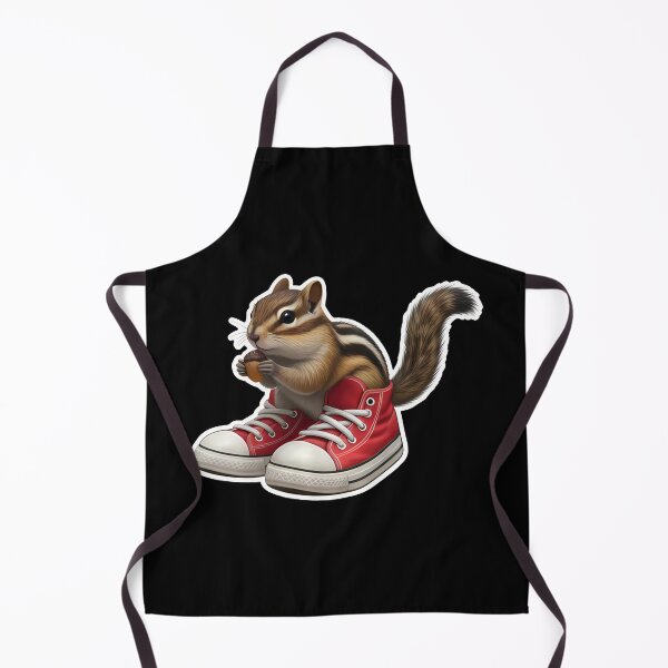 Item preview, Cute Chipmunk Red Sneakers Acorn Animal designed and sold by k3rstman1.
