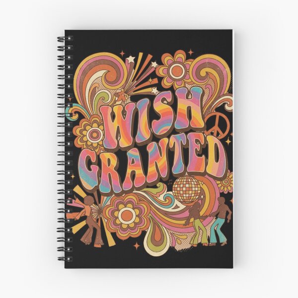 Item preview, Wish Granted Groovy Retro 70s Rainbow Disco Ball Dancing Hippie Flower Power Peace Sign Psychedelic Manifest Dream Positive Vibes designed and sold by anass002.