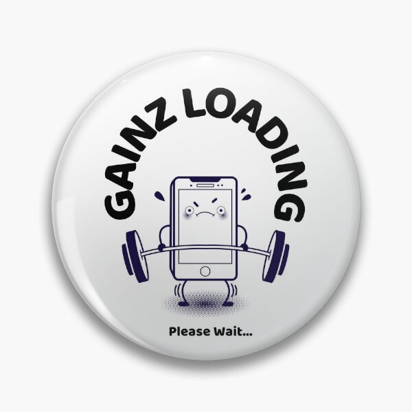 Item preview, Gainz Loading - Please wait designed and sold by Joe Bs Tees.
