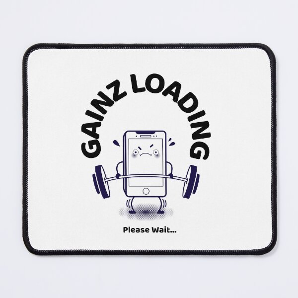 Item preview, Gainz Loading - Please wait designed and sold by Joe Bs Tees.