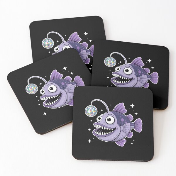 Item preview, Funny Disco Anglerfish Deep Sea Party Fish designed and sold by k3rstman1.