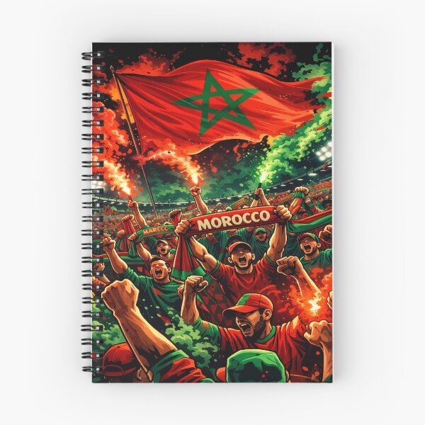 Item preview, Morocco Rising – Atlas Lions Football Fan Art designed and sold by NEWDESINGS12.