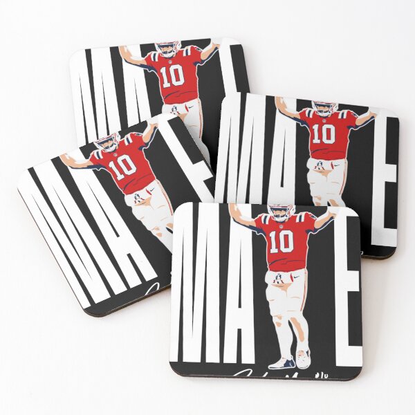 Item preview, New England Football Drake Maye Celebration Illustration Bold Fan Art designed and sold by bullnizomona.