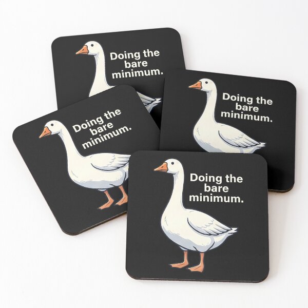 Item preview, Funny Lazy Goose Doing The Bare Minimum designed and sold by k3rstman1.