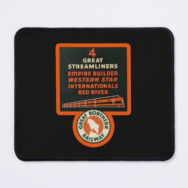 Item preview, Vintage Great Northern Railway - 4 Great Streamliners designed and sold by QuayTradingCo.