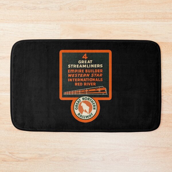 Item preview, Vintage Great Northern Railway - 4 Great Streamliners designed and sold by QuayTradingCo.