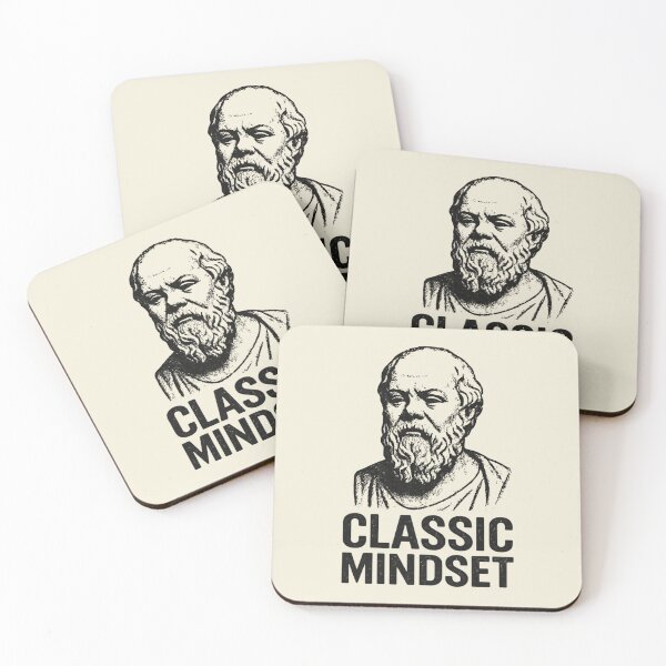 Item preview, Socrates Philosophy Shirt - Classic Mindset (Socrates Meme Collection). designed and sold by SaraSumi.