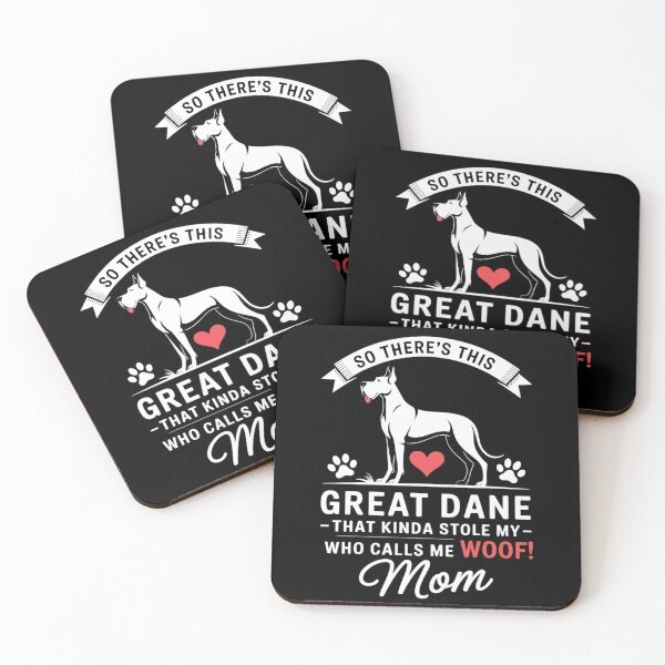 Item preview, Great Dane Gentle Dog Woof Mom German Mastiff Mother's Day  designed and sold by MarryIsMonth.