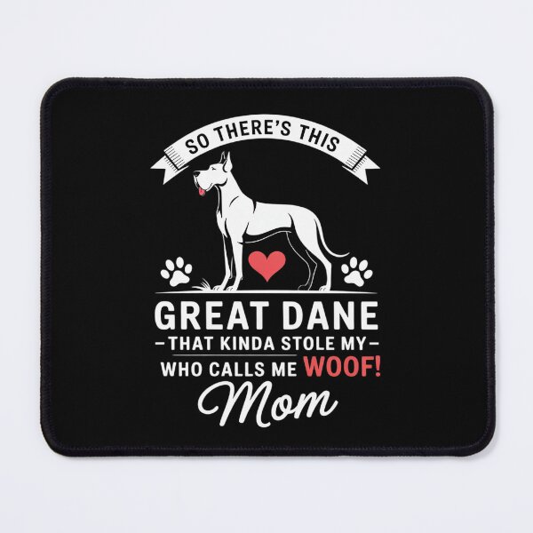 Item preview, Great Dane Gentle Dog Woof Mom German Mastiff Mother's Day designed and sold by MarryIsMonth.