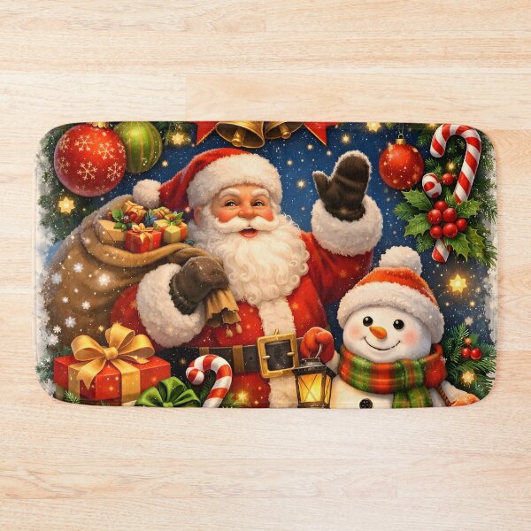 Item preview, Magical Christmas Night Illustration designed and sold by BloomOfDesign.