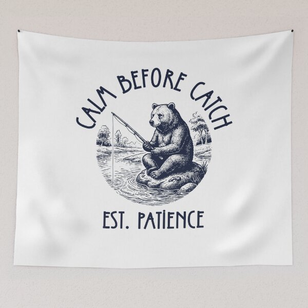 Item preview, Calm Before Catch designed and sold by TeeVerse27.