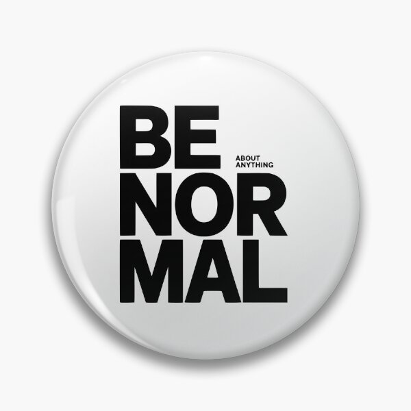 Item preview, Be Normal Shirt – Minimalist Sarcastic Internet Humor Design designed and sold by The People’s Punchline.