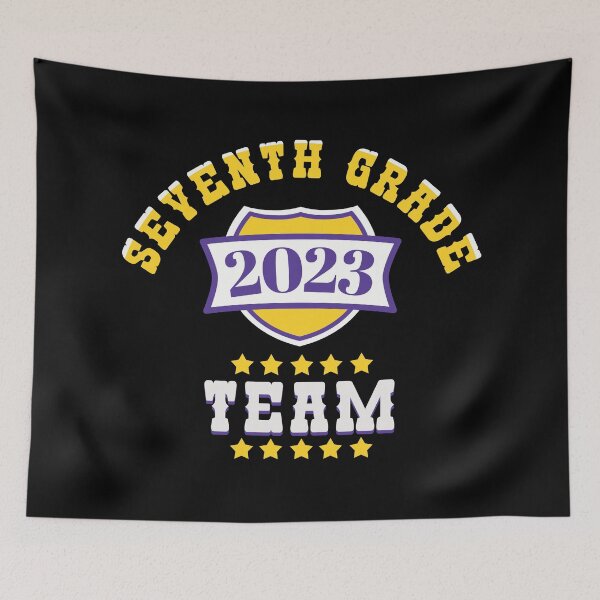 Item preview, Seventh grade sports team designed and sold by Think4Prints.