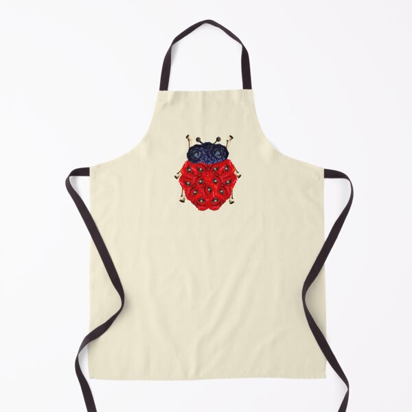 Item preview, Red Poppy Floral Ladybug designed and sold by capricedefille.