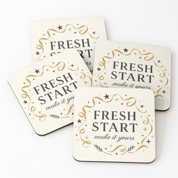 Item preview, Fresh Start Make It Yours – Inspirational New Year 2026 Art for Christmas 2026 and New Beginnings designed and sold by InkoraLab.
