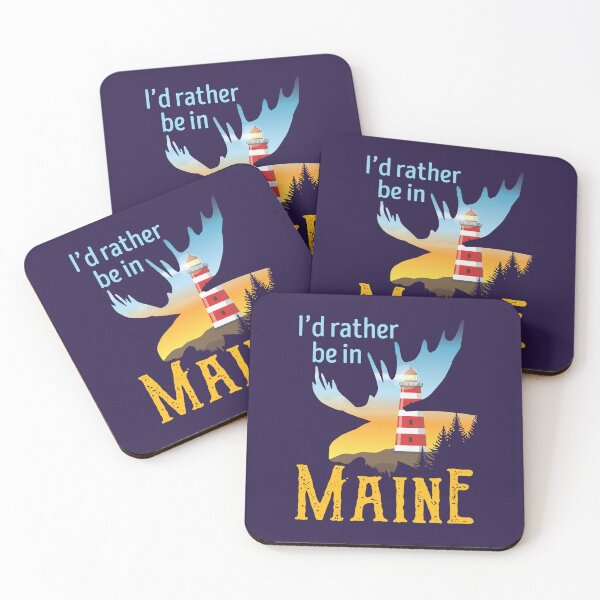 Item preview, I'd Rather Be In Maine designed and sold by jaygo.