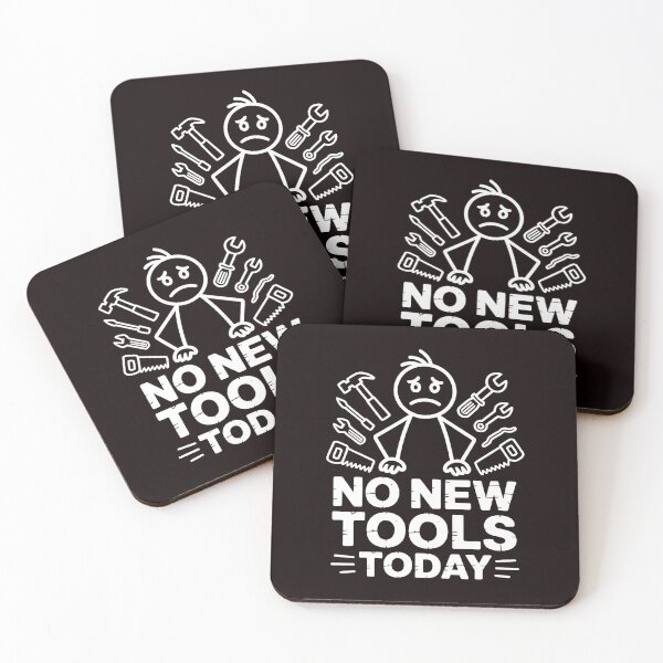 Item preview, No New Tools Today – Funny Saying for Tool Addicts designed and sold by Redgiant87x.