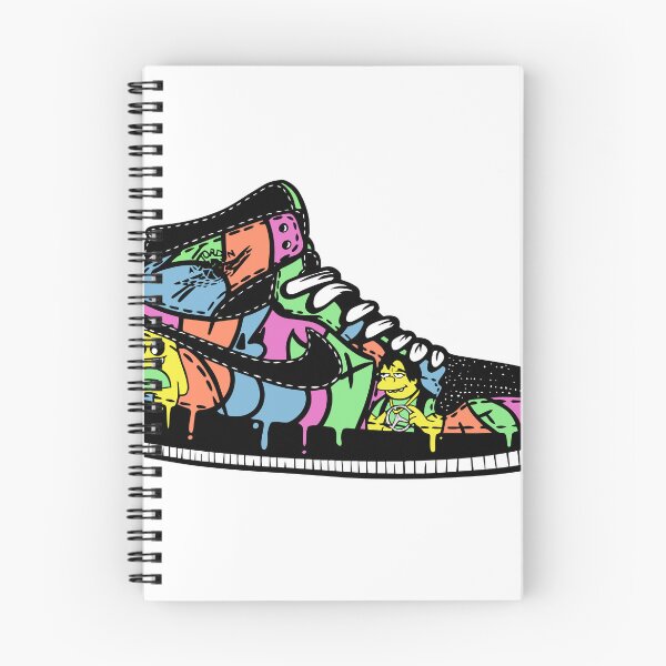 Item preview, Graffiti Drip Nike Sneaker designed and sold by Hellegant Designs.