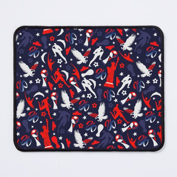 Item preview, USA Inspired World Cup 2026 Soccer Pattern designed and sold by Retro Street Studios.