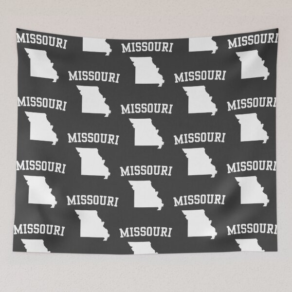 Item preview, Missouri State Pride - Classic Varsity Arched Map Design designed and sold by mashmosh.