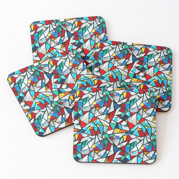 Item preview, Geometric design, colorful lines, curves, surfaces, ornaments, fragments designed and sold by G-M-Designs.