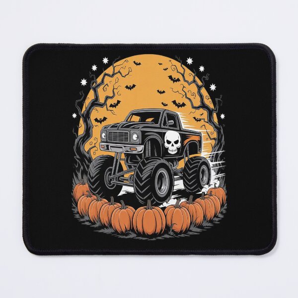Item preview, Monster Truck Halloween Night Drive Into The Spooky Unknown Halloween Lovers designed and sold by brinbotty.