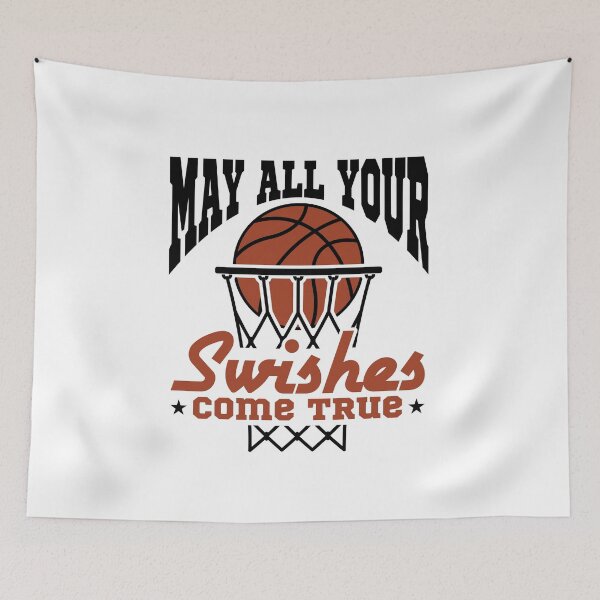 Item preview, May All Your Swishes Come True Funny Basketball Player designed and sold by jaygo.