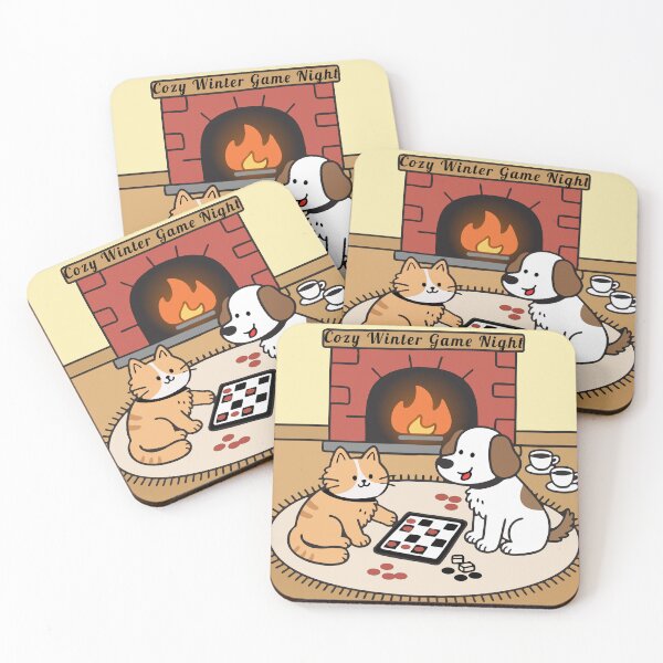 Item preview, Cozy Winter Game Night Design – Board Games, Warm Vibes & Holiday Comfort designed and sold by PixelWaveBD.