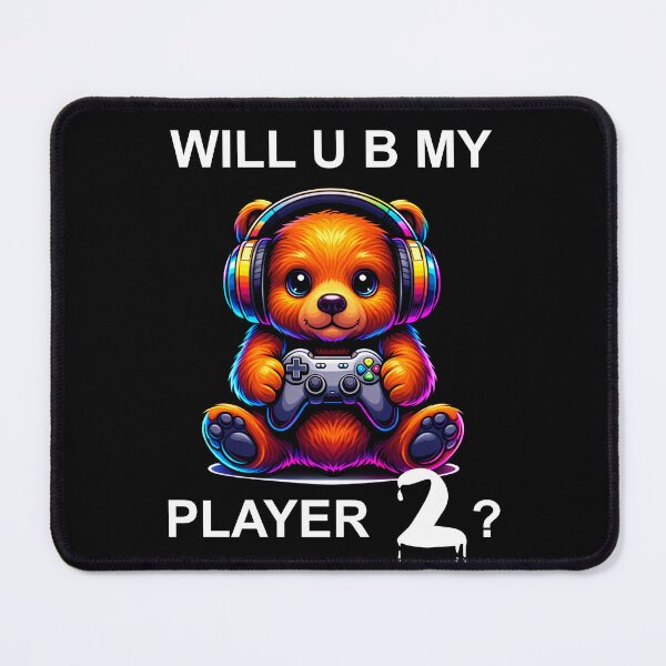 Item preview, WILL YOU B MY PLAYER 2? designed and sold by Lichtisign.