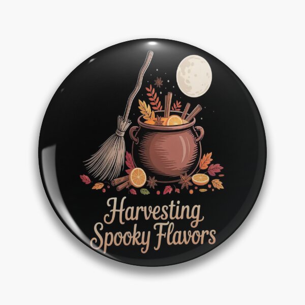 Item preview, Moonlit Cauldron Harvesting Spooky Flavors Witchcore Magic designed and sold by brinbotty.