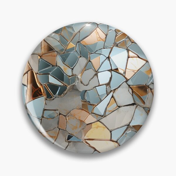 Item preview, Geometric design, colorful lines, curves, surfaces, ornaments, glass, chips, mother-of-pearl designed and sold by G-M-Designs.