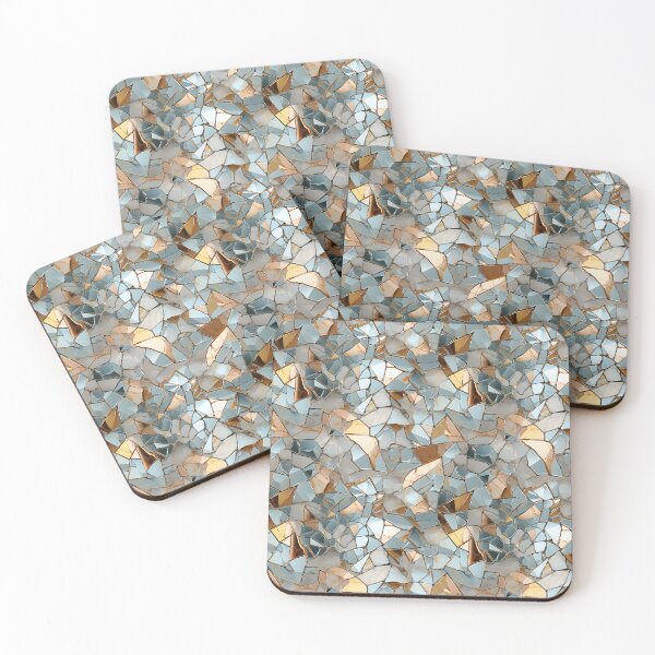 Item preview, Geometric design, colorful lines, curves, surfaces, ornaments, glass, chips, mother-of-pearl designed and sold by G-M-Designs.