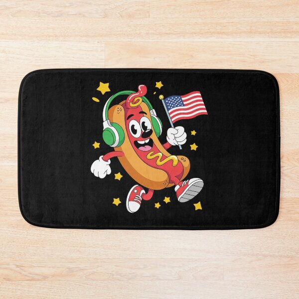 Item preview, Hot Dog National Hot Dog Day American Flag  designed and sold by FadeOfThrone.