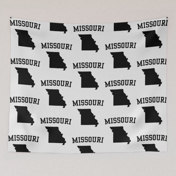 Item preview, Missouri State Silhouette - Classic Collegiate Style Arc Text designed and sold by mashmosh.
