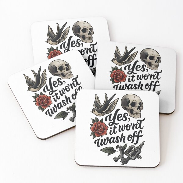 Item preview, Tattoos forever - Yes, it won't wash off designed and sold by Lia Vina.