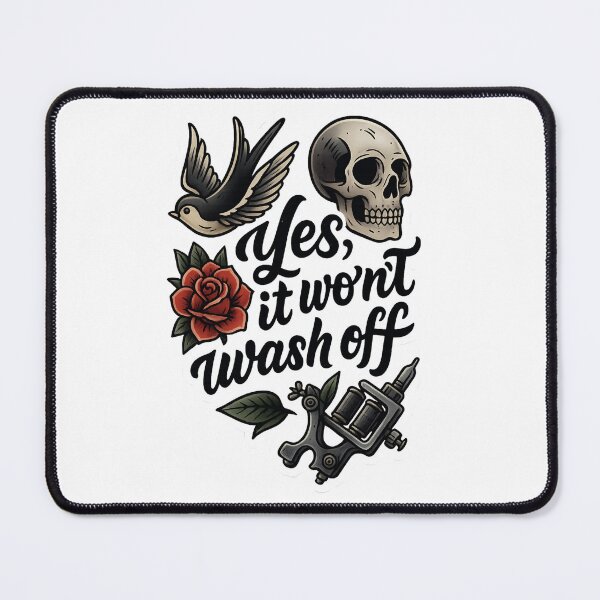 Item preview, Tattoos forever - Yes, it won't wash off designed and sold by Lia Vina.