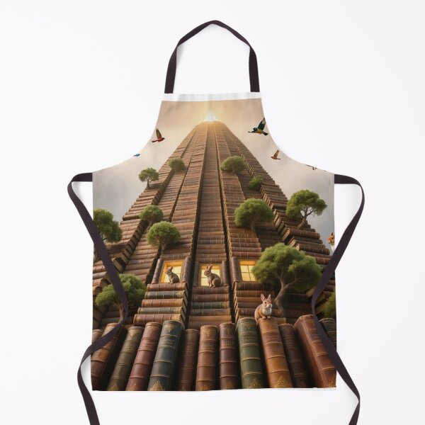 Item preview, Books Forming a Tower of Endless Wisdom designed and sold by Wonderful Designs.