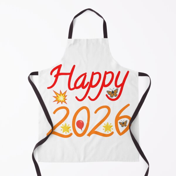 Item preview, Happy New Year 2026 Festive Fireworks Balloon Stars Butterfly Celebration designed and sold by Faali950.