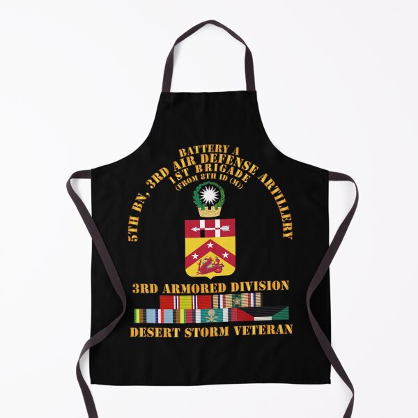 Item preview, Army - Btry A, 5th Bn, 3rd ADA - 3rd Armored Div - Desert Storm Veteran designed and sold by Military Insignia Products.
