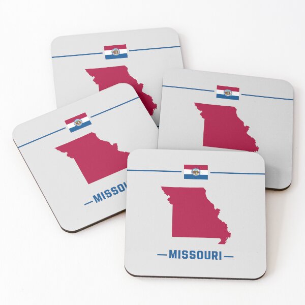 Item preview, Missouri State Pride - Classic Silhouette & Flag Graphic designed and sold by mashmosh.