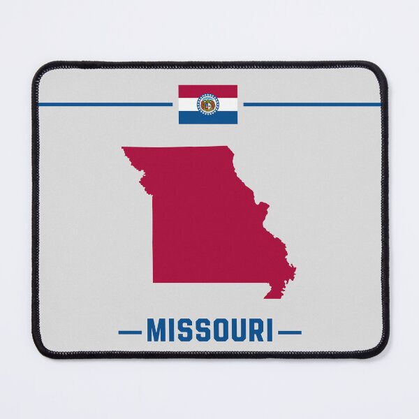Item preview, Missouri State Pride - Classic Silhouette & Flag Graphic designed and sold by mashmosh.