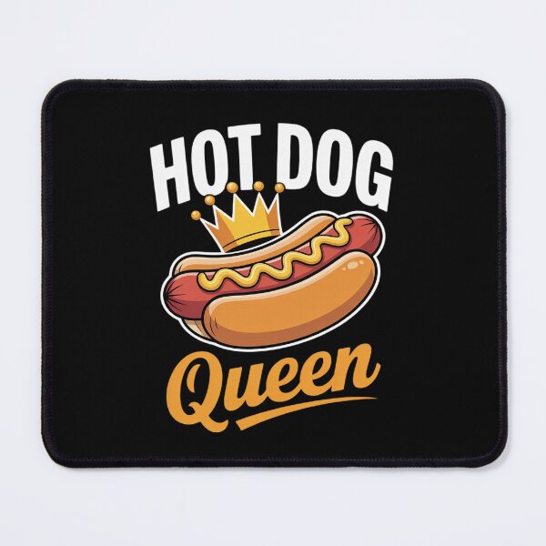 Item preview, Hot Dog Queen - Hot Dog Lover Fast Food Wiener Men Women Girls Kids  designed and sold by FadeOfThrone.