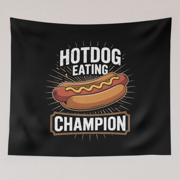 Item preview, Hotdog Eating Champion Competition  designed and sold by MarryIsMonth.
