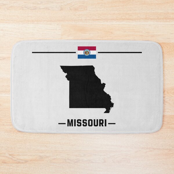 Item preview, Missouri Pride, State Silhouette & Flag Heritage designed and sold by mashmosh.