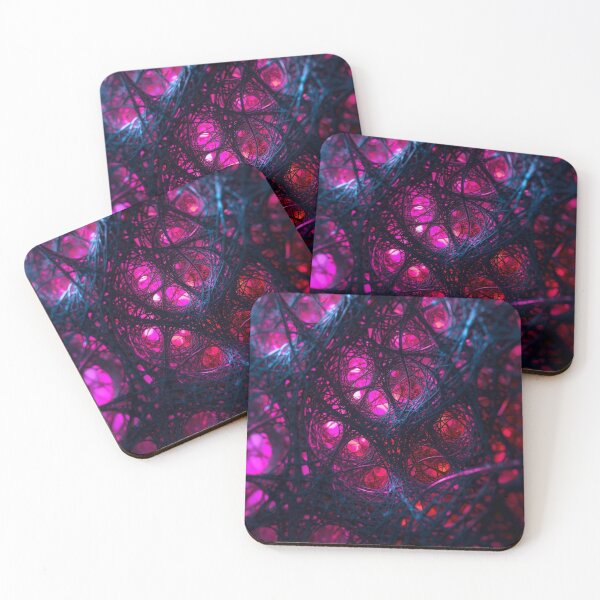 Item preview, Neon Fractal Energy Web designed and sold by Harmonic_Layers.