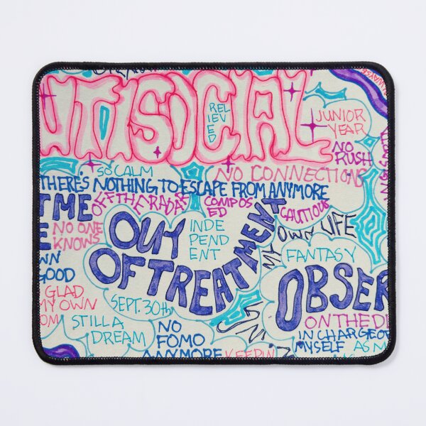 Item preview, antisocial expression designed and sold by teasedrawings.