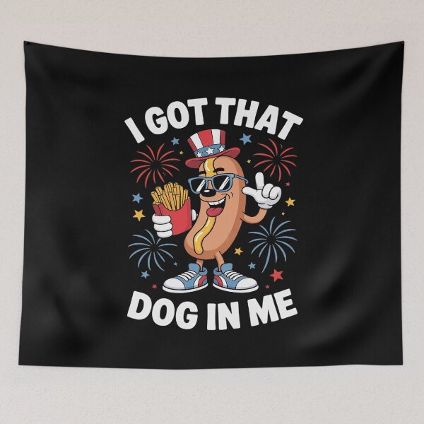 Item preview, I Got That Dog In Me Hot Dogs Combo 4th of July Women Men  designed and sold by FadeOfThrone.