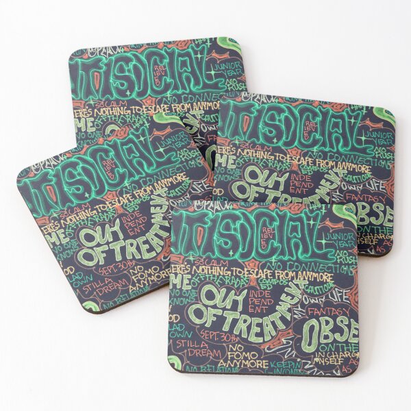 Item preview, antisocial expression designed and sold by teasedrawings.